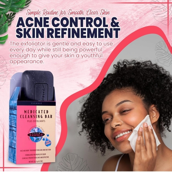 Clear Essence Medicated Cleansing Bar Soap 4.7 oz - Picture 7 of 11